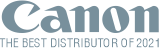 Canon the best distrubutor of 2021 [logo]